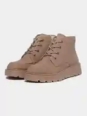 Бежевый ботинки зимние женские Rieker