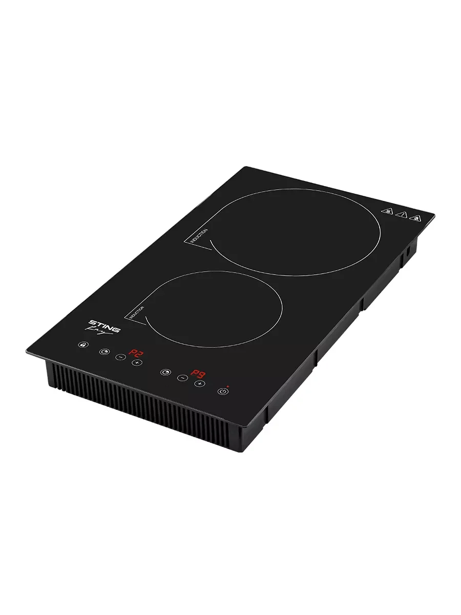 Черный электрическая индукционная безимпульсная плитка STINGRAY ST-HP3529A черный