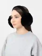 Черный наушники утепленные, зимние, теплые
