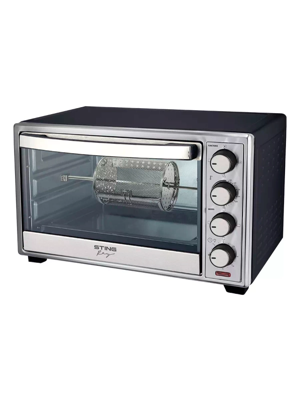 Духовой шкаф STINGRAY ST-EO122A (52 литра, 12 режимов, шашлычница, конвекция)сталь