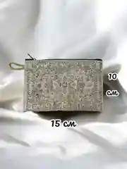 Прозрачный кошелек женский, монетница, текстильная