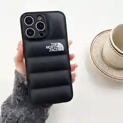 Коралловый меланж apple iPhone 14, Айфон 14 чехол матовый с обьемный с принтом для iPhone 14