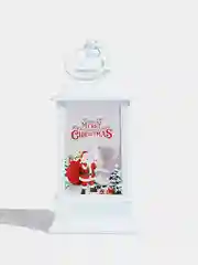 Красный новогодний светящийся фонарик, декоративный светильник, новогодний светильник, новый год