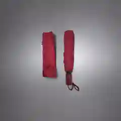 Багровый зонт-полуавтомат Однотонный / Цвета внутри / Полуавтоматический зонт / Компактный зонт