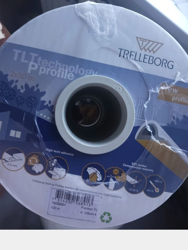 Уплотнитель для дверей trelleborg