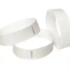 Белый контрольный Бумажный Браслет (100 шт.)