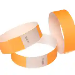 Оранжевый контрольный Бумажный Браслет (100 шт.)