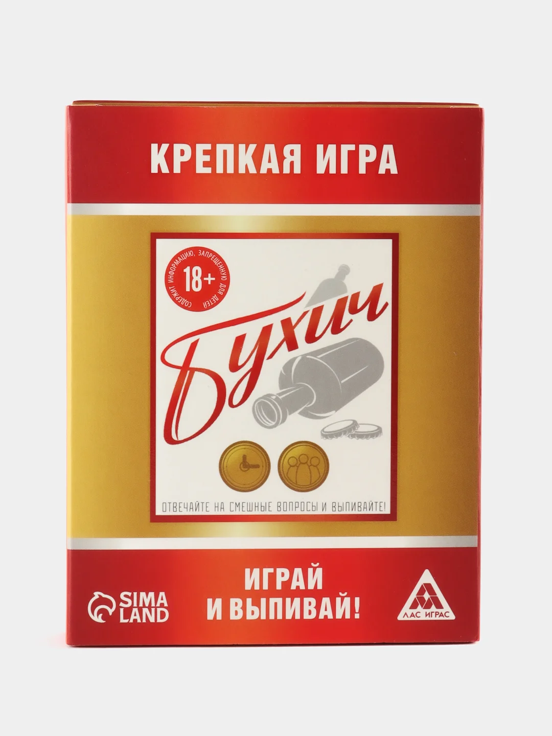 Настольная алкогольная игра Бухич, 36 карт, 18+