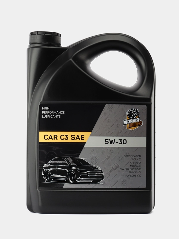 Синтетическое моторное масло MECНANICAL BROTНERS CAR С3 SAE 5W-30 5л