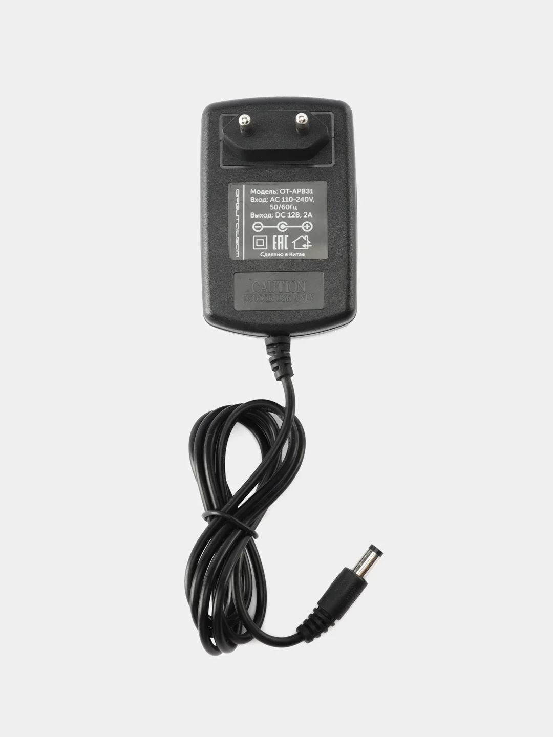Черный блок питания 12V 2A для 3D ручек Myriwell RP100A, RP100B, Spider Pen START
