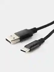 Зарядный кабель плетеный 2 метра Type-C USB быстрая зарядка 3А, hoco