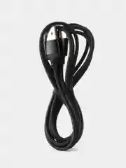 Зарядный кабель плетеный 2 метра Type-C USB быстрая зарядка 3А, hoco