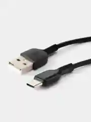 Зарядный кабель силиконовый 3 метра Type-C USB быстрая зарядка 3А hoco, для Андроид