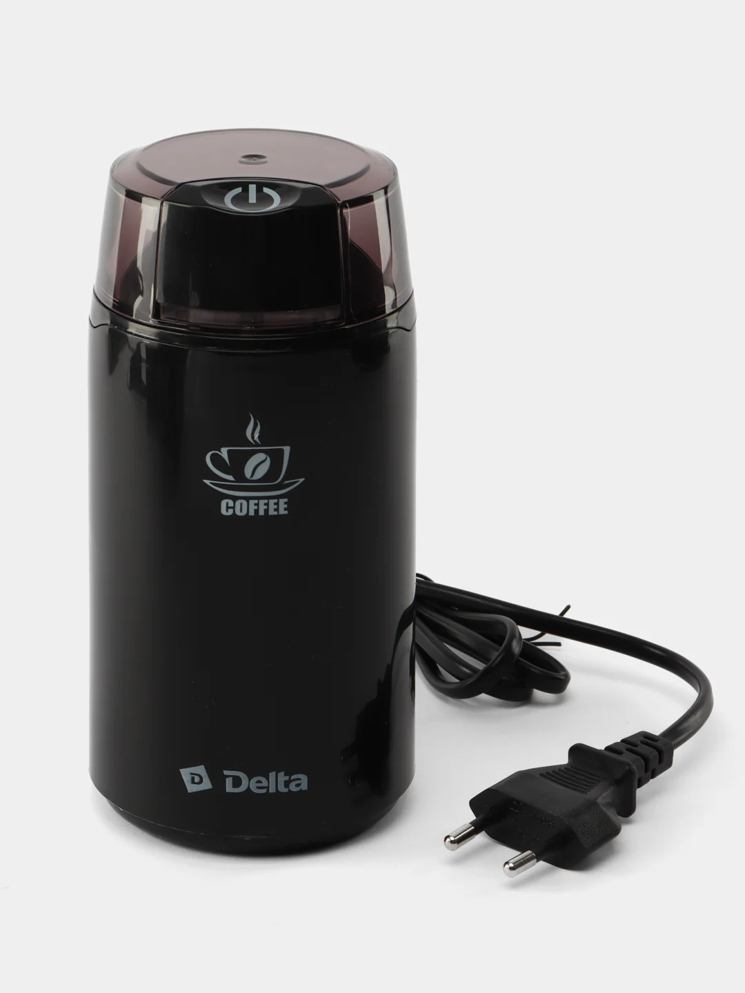 Черный кофемолка электрическая DELTA DL-087К, 250Вт