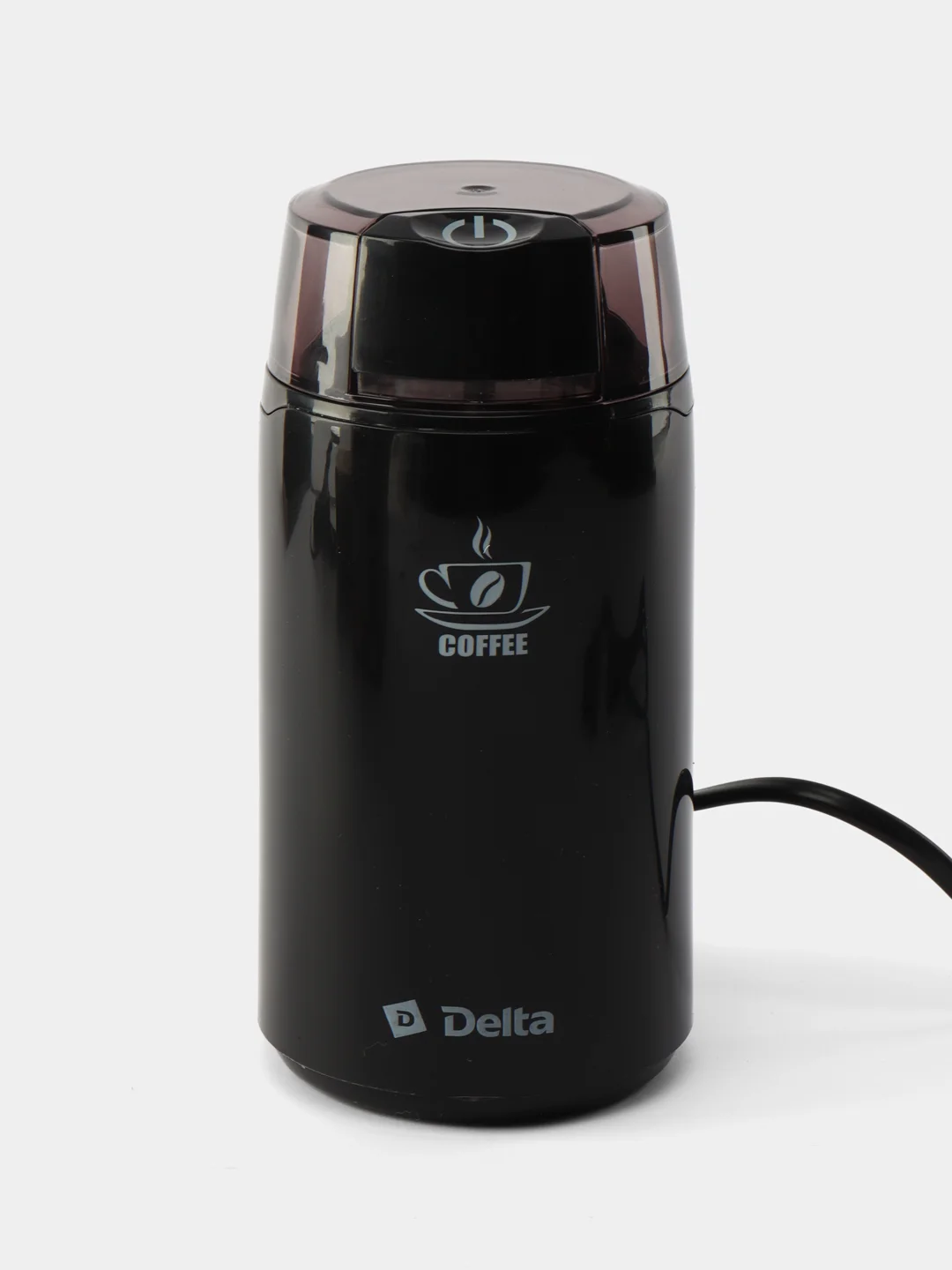 Черный кофемолка электрическая DELTA DL-087К, 250Вт