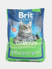 BRIT PREMIUM, Сухой корм с курицей д/стерилизованных кошек "Cat Sterilised Chicken", 8 кг