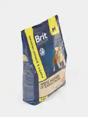 BRIT PREMIUM, Сухой корм с курицей для щенков "Dog Puppy and Junior Medium", 8 кг