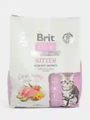 BRIT CARE, Сухой корм с индейкой д/котят, бер.и корм.кош "Cat Kitten Healthy Growth", 7 кг