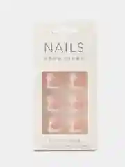 Медный накладные ногти педикюр