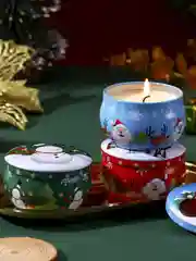 Свеча ароматические для дома, свечи новогодние, набор свечей 4 штуки