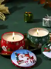 Свеча ароматические для дома, свечи новогодние, набор свечей 4 штуки