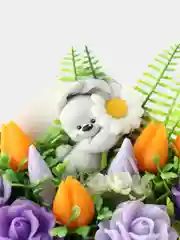 Бирюзовый букет из мыла в виде ягод и цветов, подарочный набор ручной работы,подарок учителю,коллеге