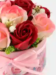 Алый букет из вспененного мыла , подарок на Новый год маме,сестре,коллеге ,подарочный набор