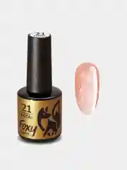 Пастельно-коралловый гель-лак Foxy Expert Gel polish POTAL с поталью, 8 ml