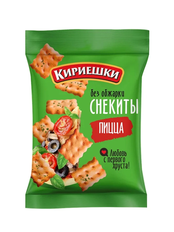Крекер Кириешки Снекиты Пицца, 60 г