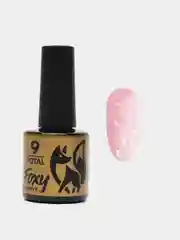 Розовый гель-лак Foxy Expert Gel polish POTAL с поталью, 8 ml