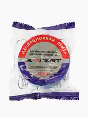 Синий изолента "Эксперт", изоляционная лента, синяя, белая, черная