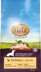 Сухой корм Nature’s Table™ для собак мелких пород, Курица с рисом, 2,3кг