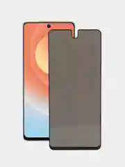 Черный защитное стекло антишпион для Tecno Camon 19 / 19 Pro (18, 18P, 19 Neo)