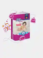 Подгузники - трусики Helen Harper Baby 9-15 кг размер 4 (Maxi) - 80 шт