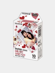 Картридж Fuji Fujifilm с сердечками, для снимков Instax Mini