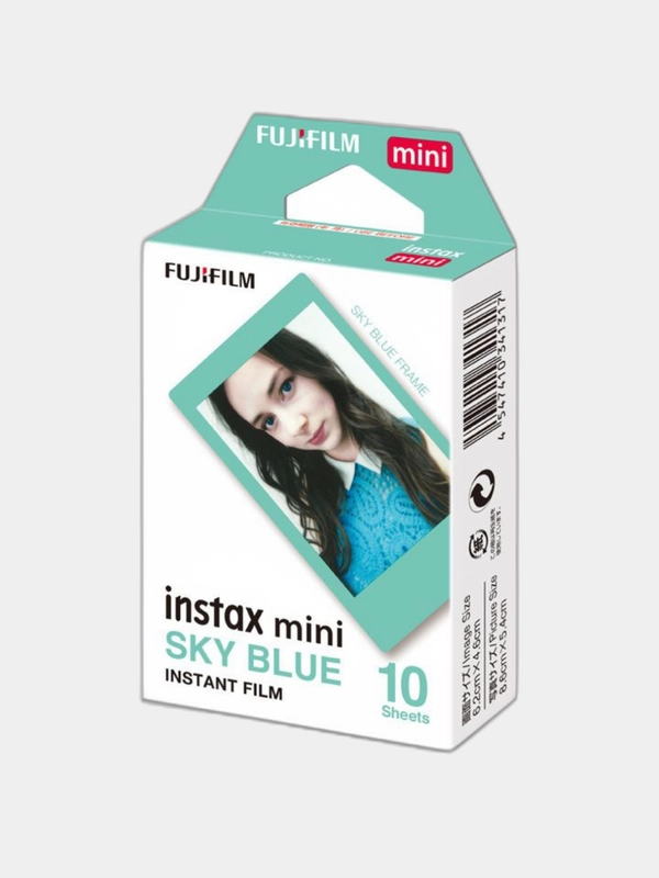 Фотобумага Fuji Fujifilm "Sky blue", для снимков Instax Mini