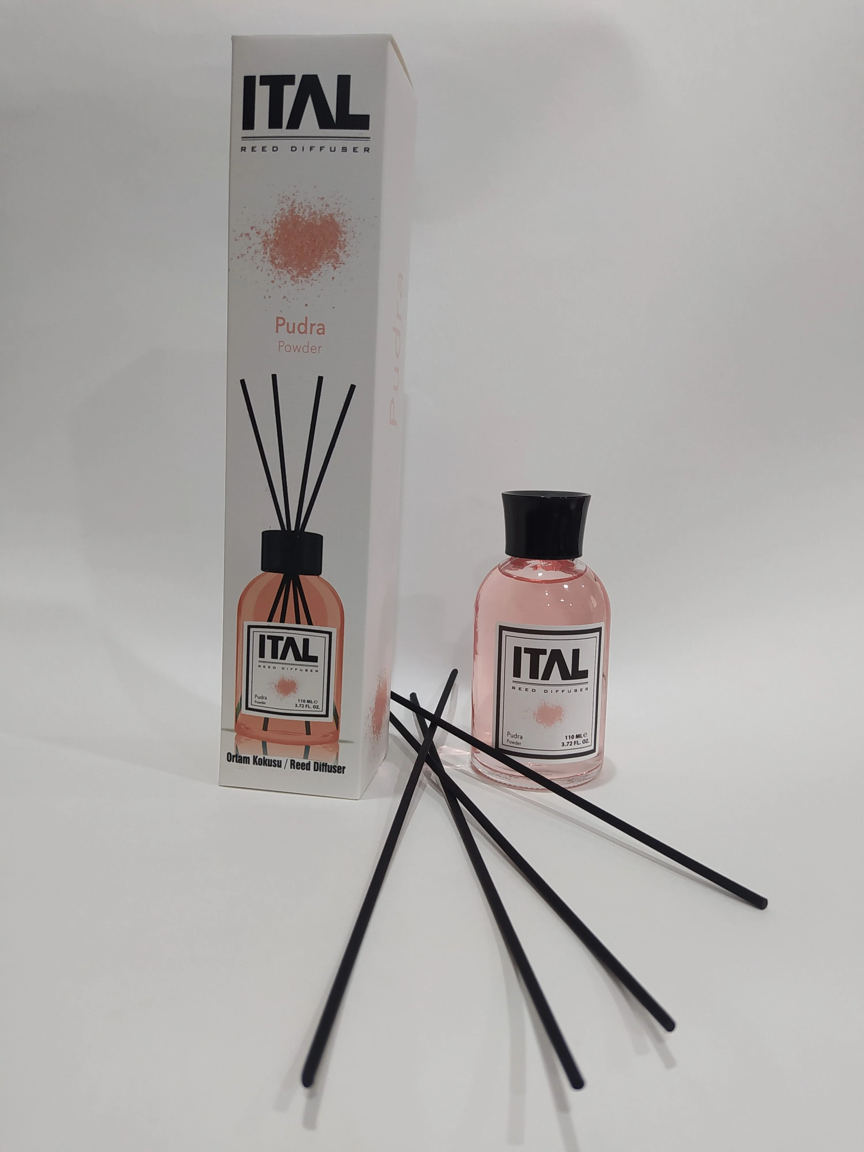 Парфюмированный ароматический диффузор с палочками ITAL(ИТАЛ), 110 мл