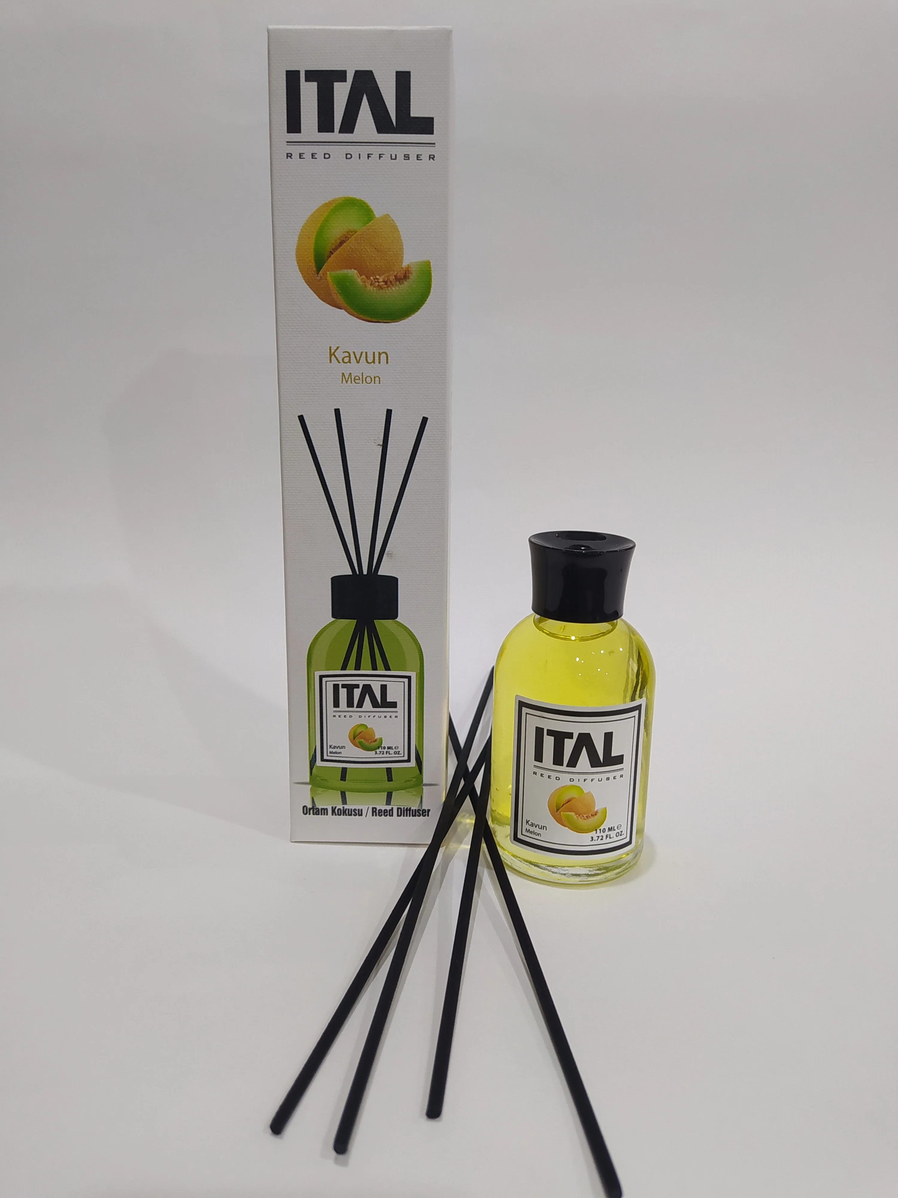 Парфюмированный ароматический диффузор с палочками ITAL(ИТАЛ), 110 мл