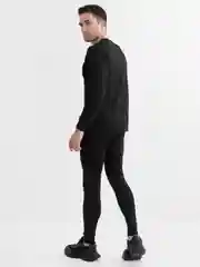 Черный термобелье мужское, комплект