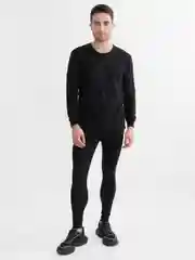Черный термобелье мужское, комплект
