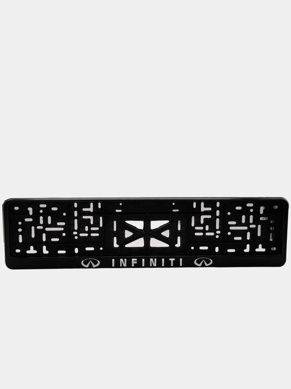 Рамка госномера для автомобилей INFINITI ИНФИНИТИ 1 шт