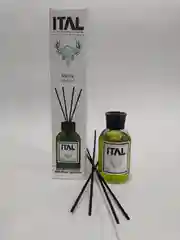 Оливковый парфюмированный ароматический диффузор с палочками ITAL(ИТАЛ), 110 мл
