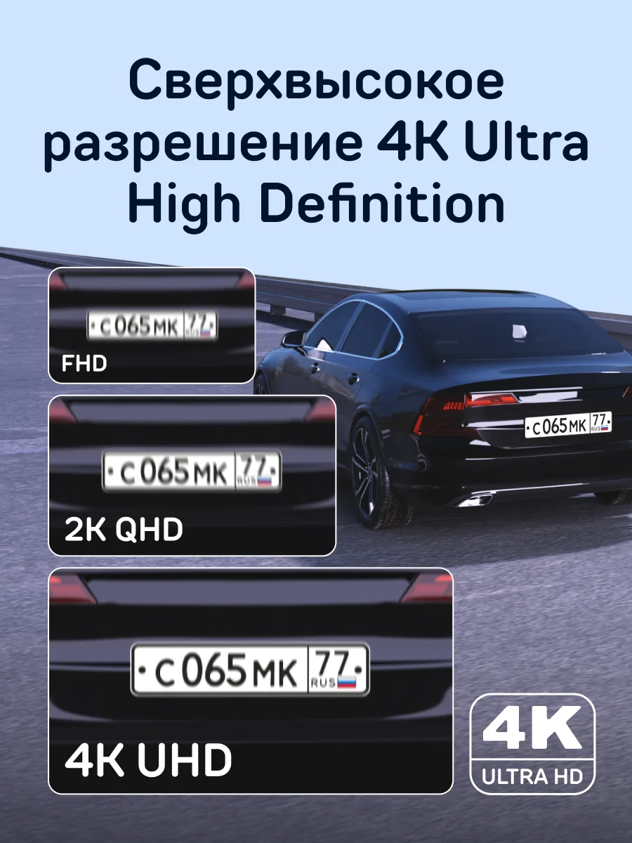 Видеорегистратор с радар-детектором iBOX EVO 4K