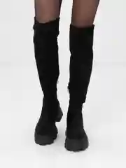 Алый женские зимние сапоги , высокие