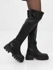 Разноцветный женские зимние сапоги , высокие