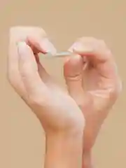 Пилка для ногтей стеклянная для полировки, шлифовки OLZORI VirGo Nail 01