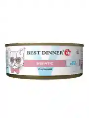 Влажный корм для кошек Best Dinner Vet Profi Hepatic, с курицей, 12 штук по 100 г