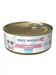 Влажный корм для кошек Best Dinner Vet Profi Hepatic, с курицей, 12 штук по 100 г
