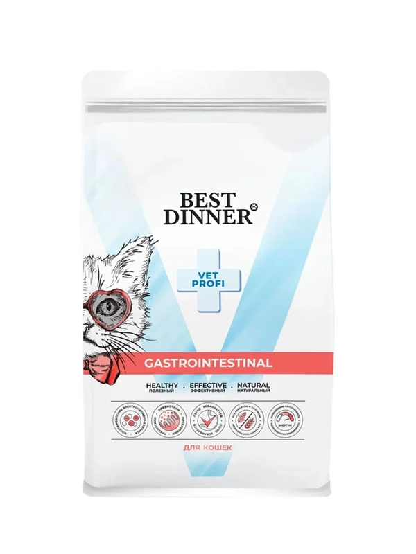 Сухой корм для кошек Best Dinner Vet Profi Gastrointestinal, 0,4 кг
