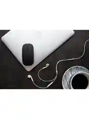 Черный мышь беспроводная мышка для ноутбука бесшумная компьютерная